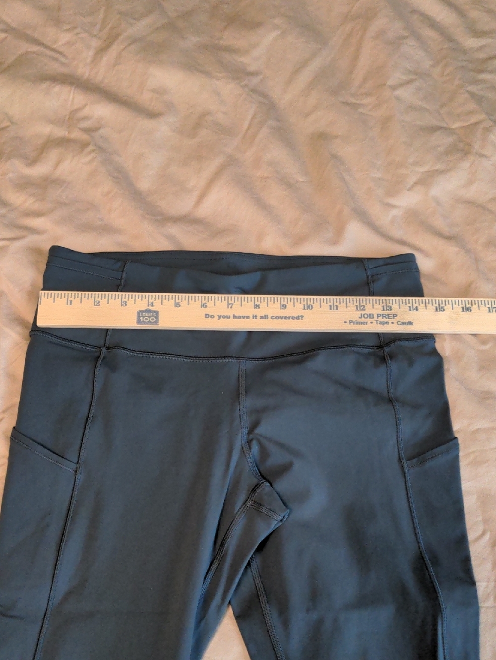 Like New Lululemon 19 Inch Fast And Free Capri Leggings - Picture 5 of 9